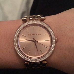 Michael Kors Rose gold watch
